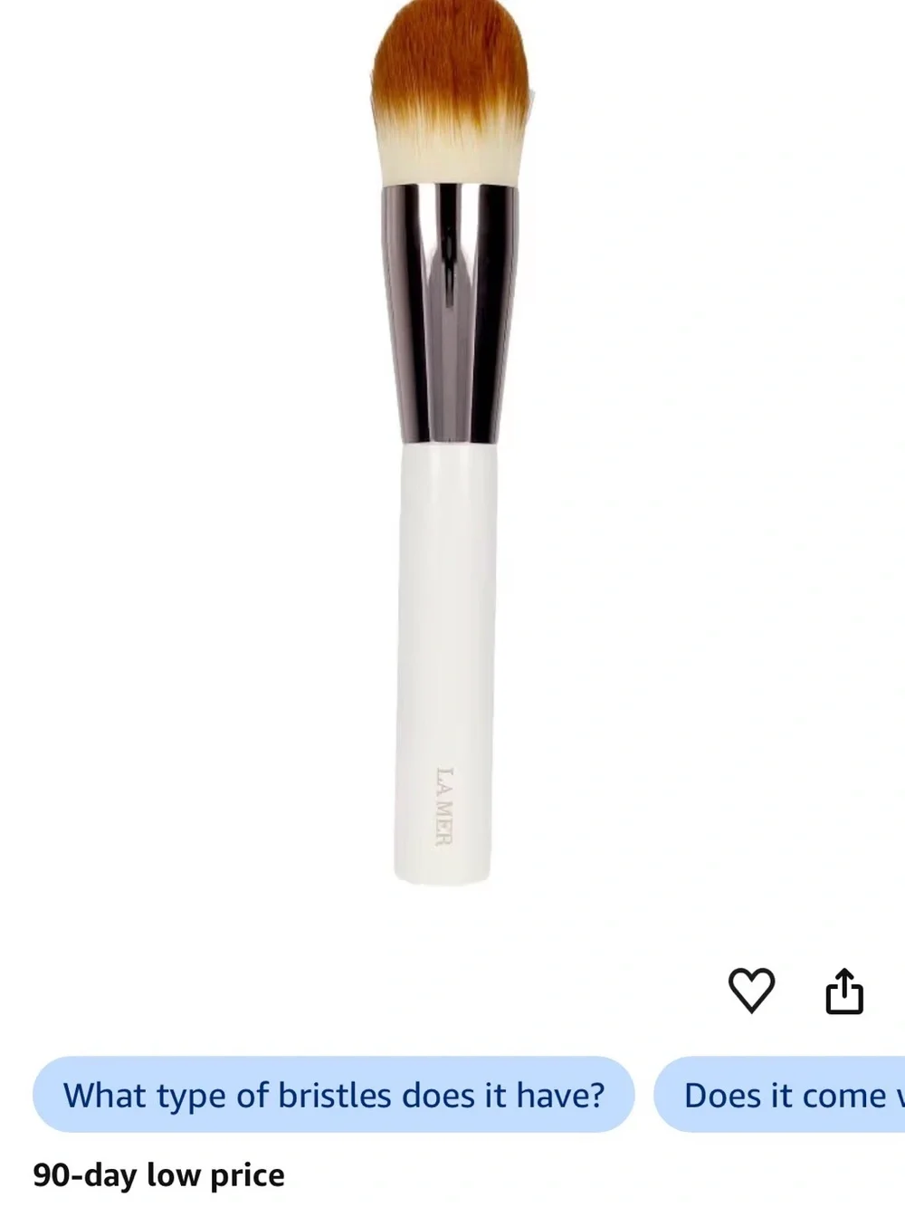 NIB La Mer Angled Foundation Brush